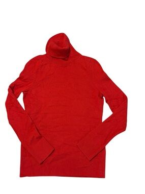 Sutton cashmere Red Turtleneck Sweater